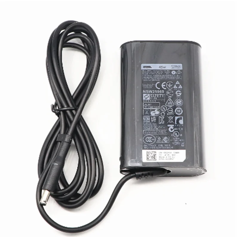
Quality for Dell 4.5*3.0mm tip small pin 45W Charger 19.5V2.31A Laptop Power Adapter 