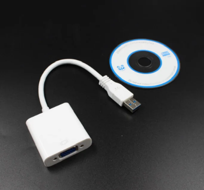 
New Simplicity Pvc USB 3.0 to VGA Adapter for Computer Accessories 