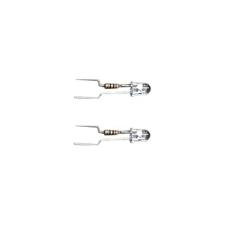 5mm led diode with resistance 365nm 380nm 620nm 670nm 760nm 830nm 940nm led diodes