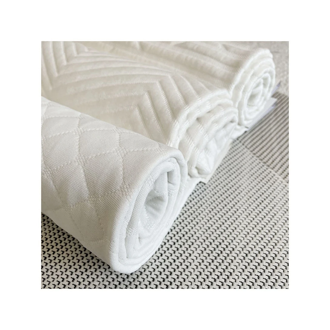 Polyester Fiber Knitted Fabric Quilted Jacquard Mattress Sofa Polyester Fabric