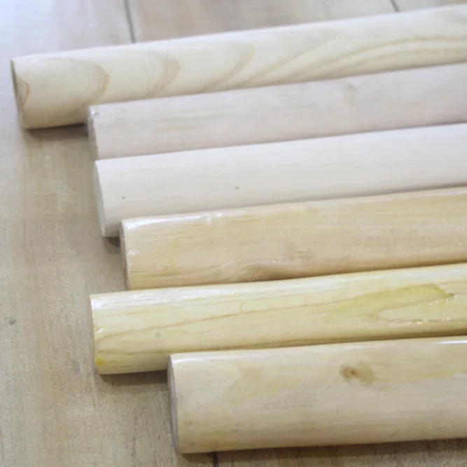 Кирпичная ручка из лакированного твердого дерева