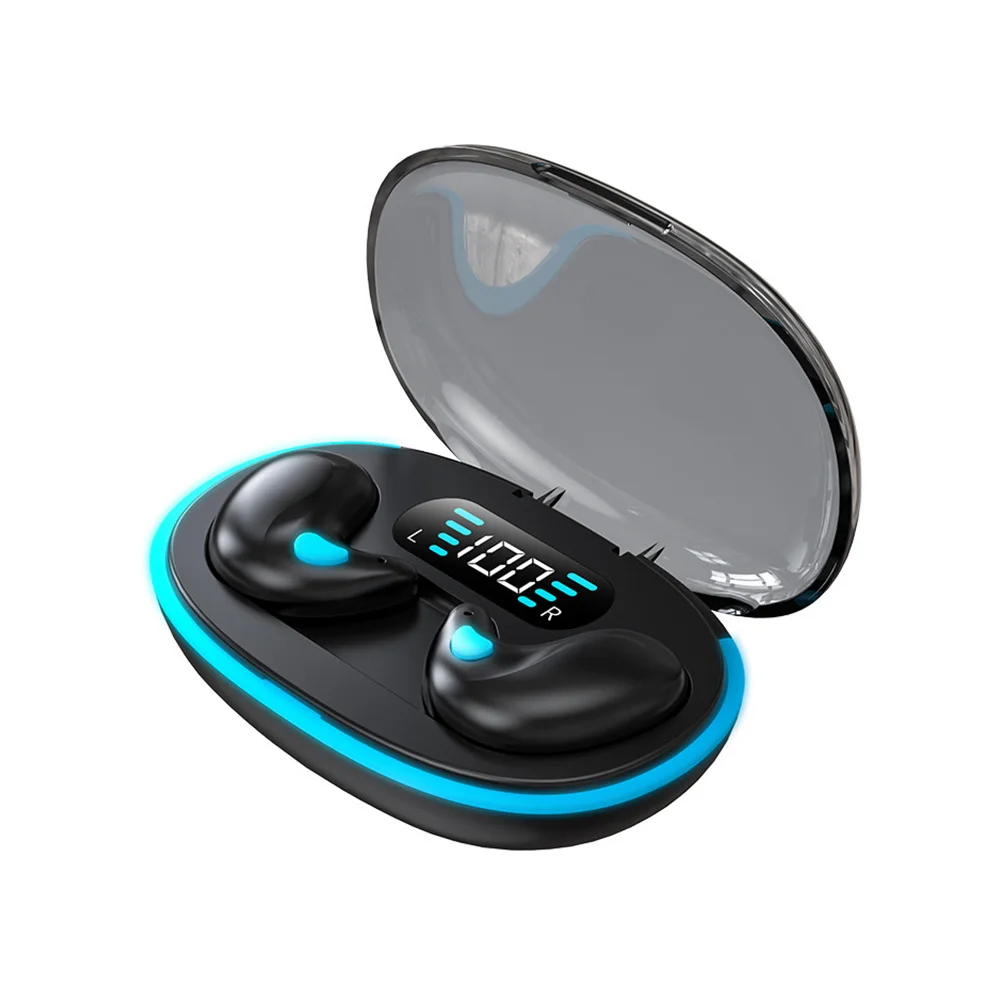 Manufacturers wholesale X55 Tws wireless BT headphones Stereo smart LED display headphones in-ear headphones