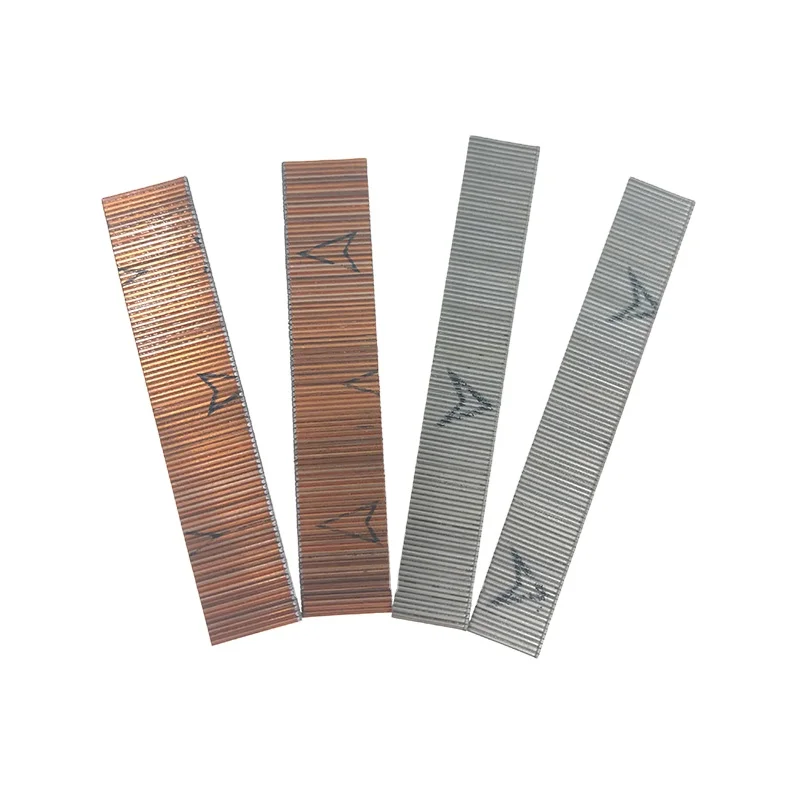 Медные серебряные прочные антирастягивающиеся стандартные гвозди серии 23GA P6