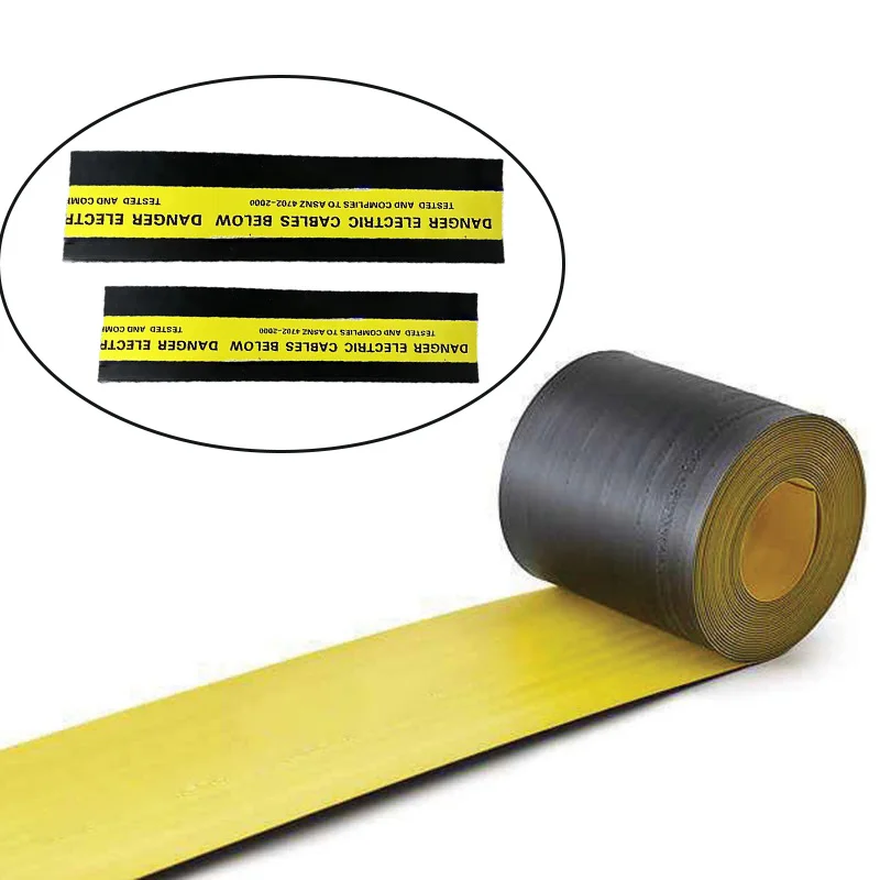 Factory supply PE plastic cable covers electrical cable protection tiles underground warning protection sheet