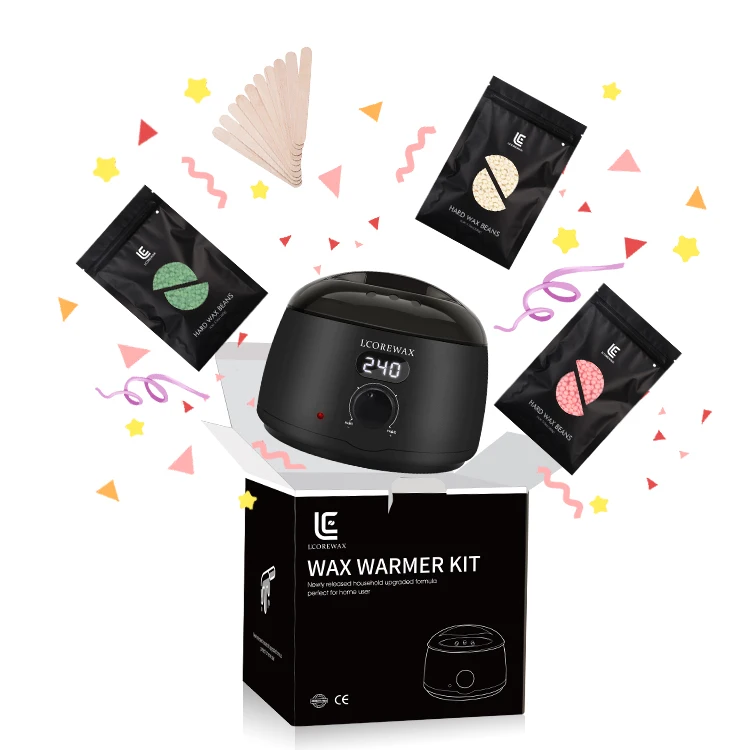 Lcorwax High quality wax beans from factory salon use hair removal depilatory wax hard beads wax