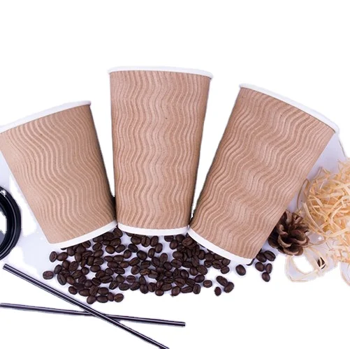 Custom Printed Disposable High Quality Manufacturer paper coffee cup for restaurant or coffee shop