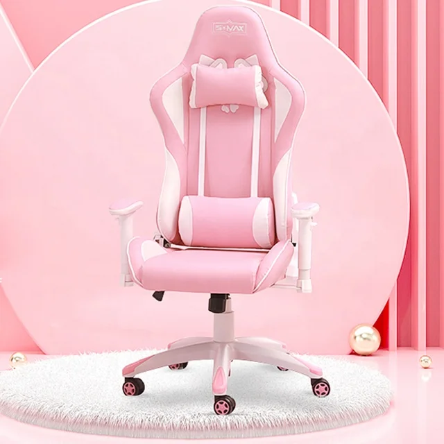 SEB 2022 New Design Advanced Pink Computer Silla Gamer Gaming Chair.