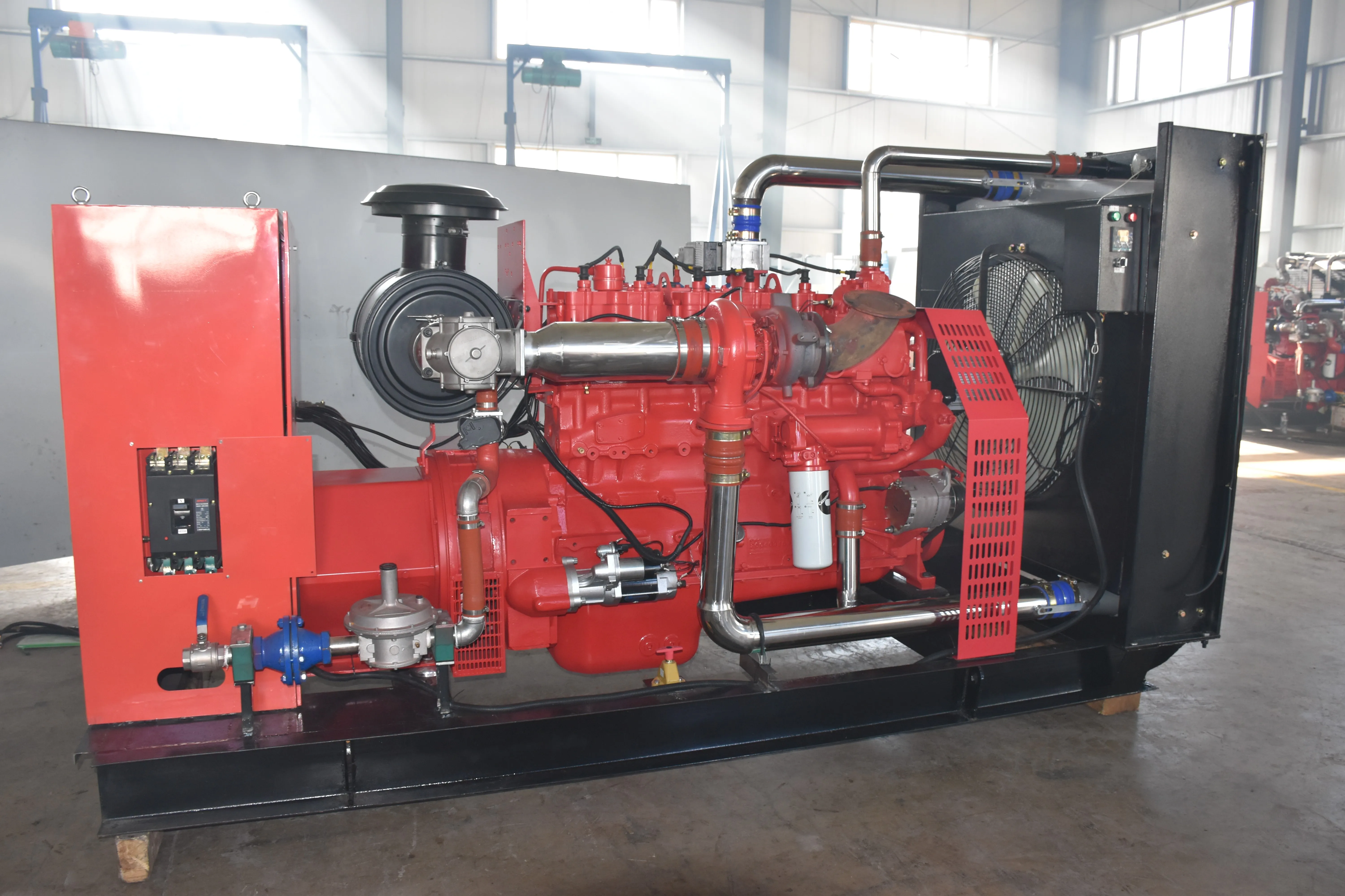 220KW NTAA855 natural gas genset LPG engine  Biogas turbine generator set  200KW NT855