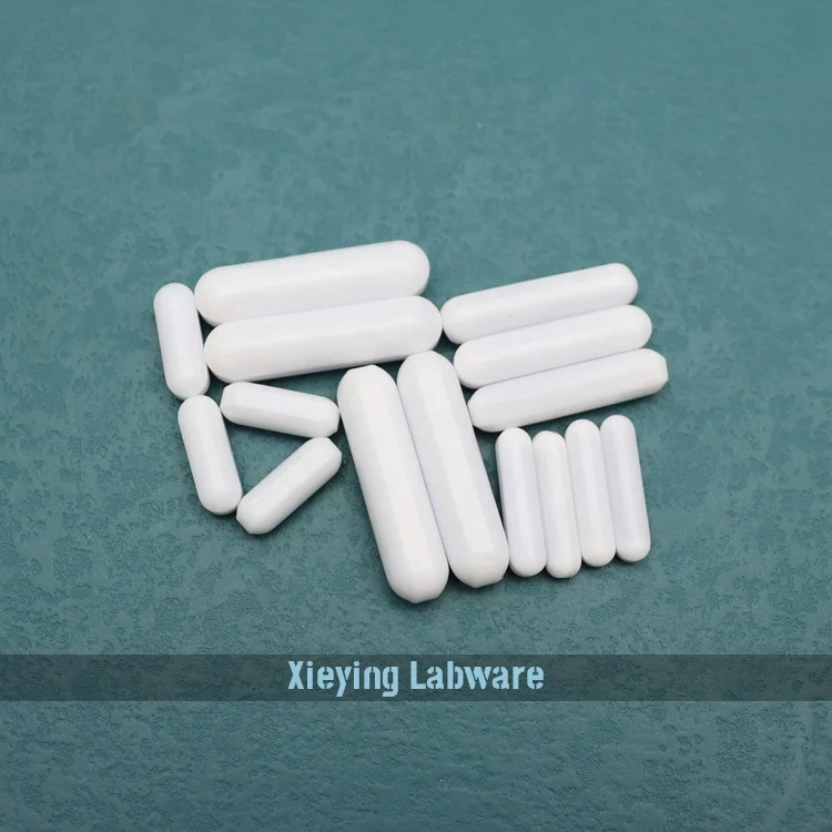 Lab equipment PTFE Coated Smooth Cylindrical Magnetic PTFE Stir Bar