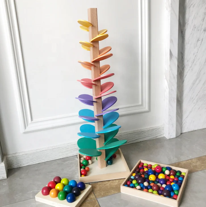 Rainbow Tree Disassembly Ball Tree Game Cognition Early Education Fun Toys