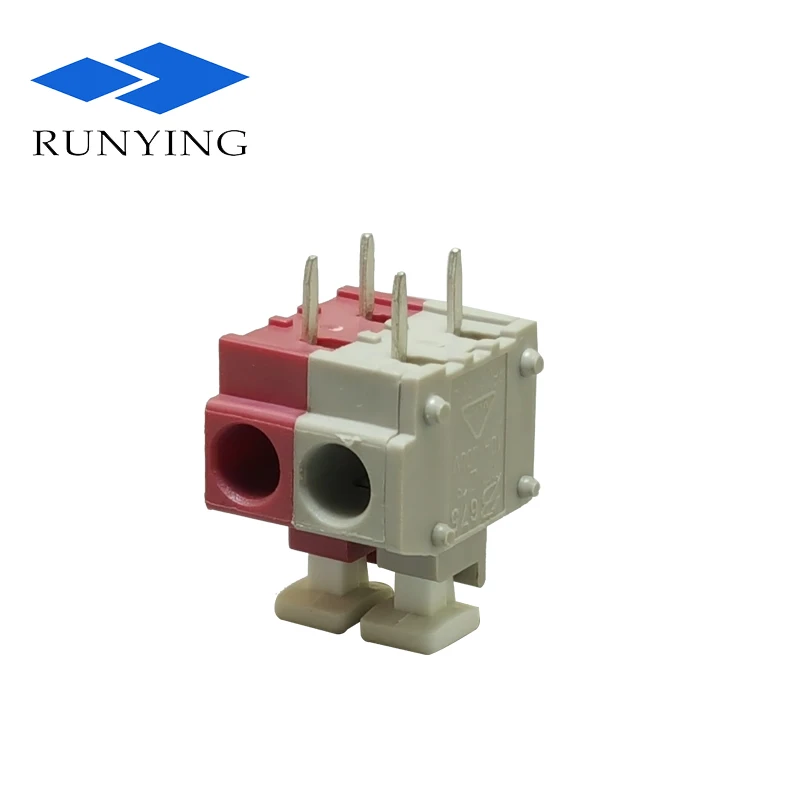 5mm spacing SMD/PCB push in wire connector copper hardware insides connectors/soldering connectors Push Button terminal block