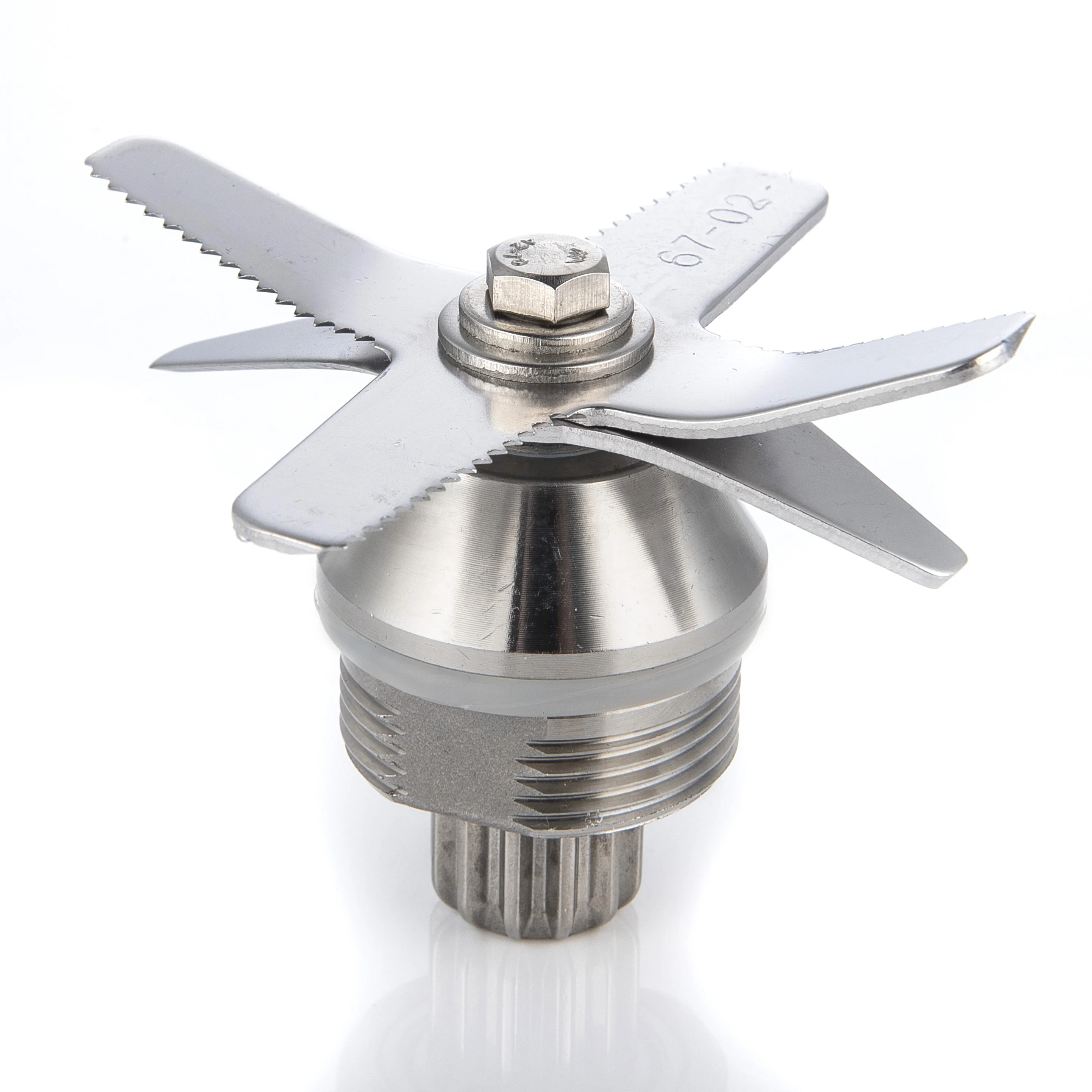 Ideamay, мощный блендер из нержавеющей стали 304, лезвие, нож для большого смузи со льдом с гайкой