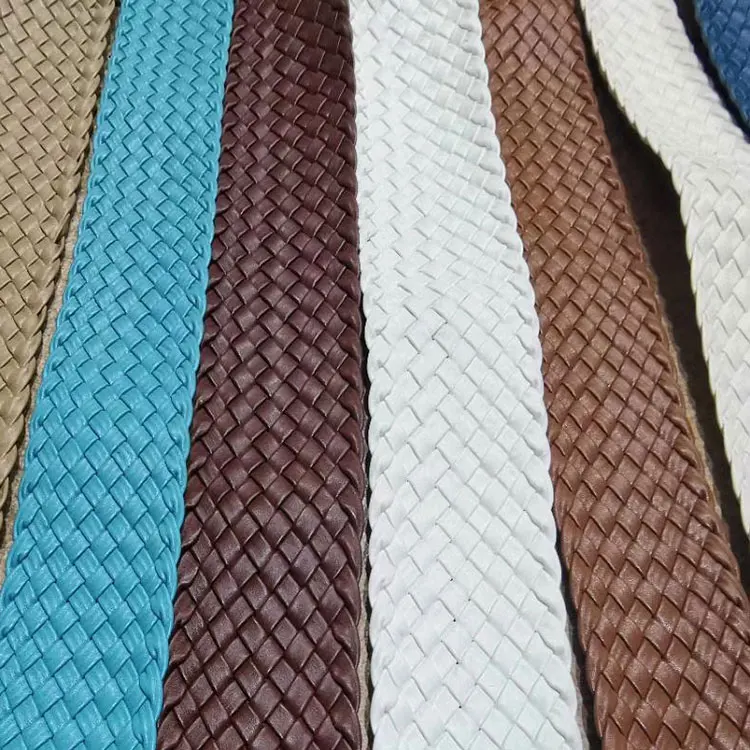 Shoes upper MOQ 500 yard wholesale ladies sandal shoes accessories knitted upper slipper woven upper