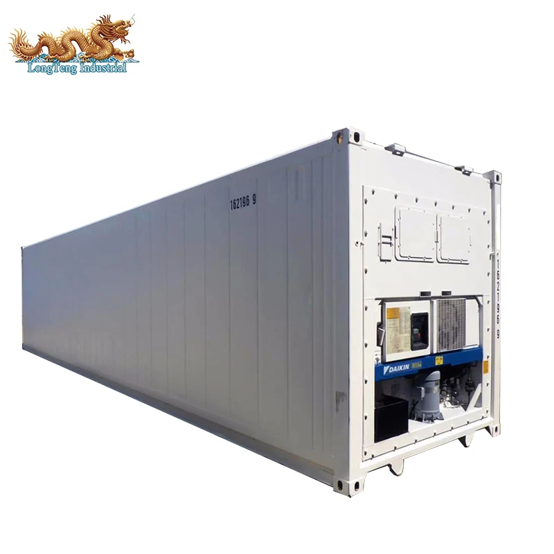 New Daikin Freezer 40 ft 40 foot Refrigerated feet Length 68cbm 40ft Reefer Container Price for Sale
