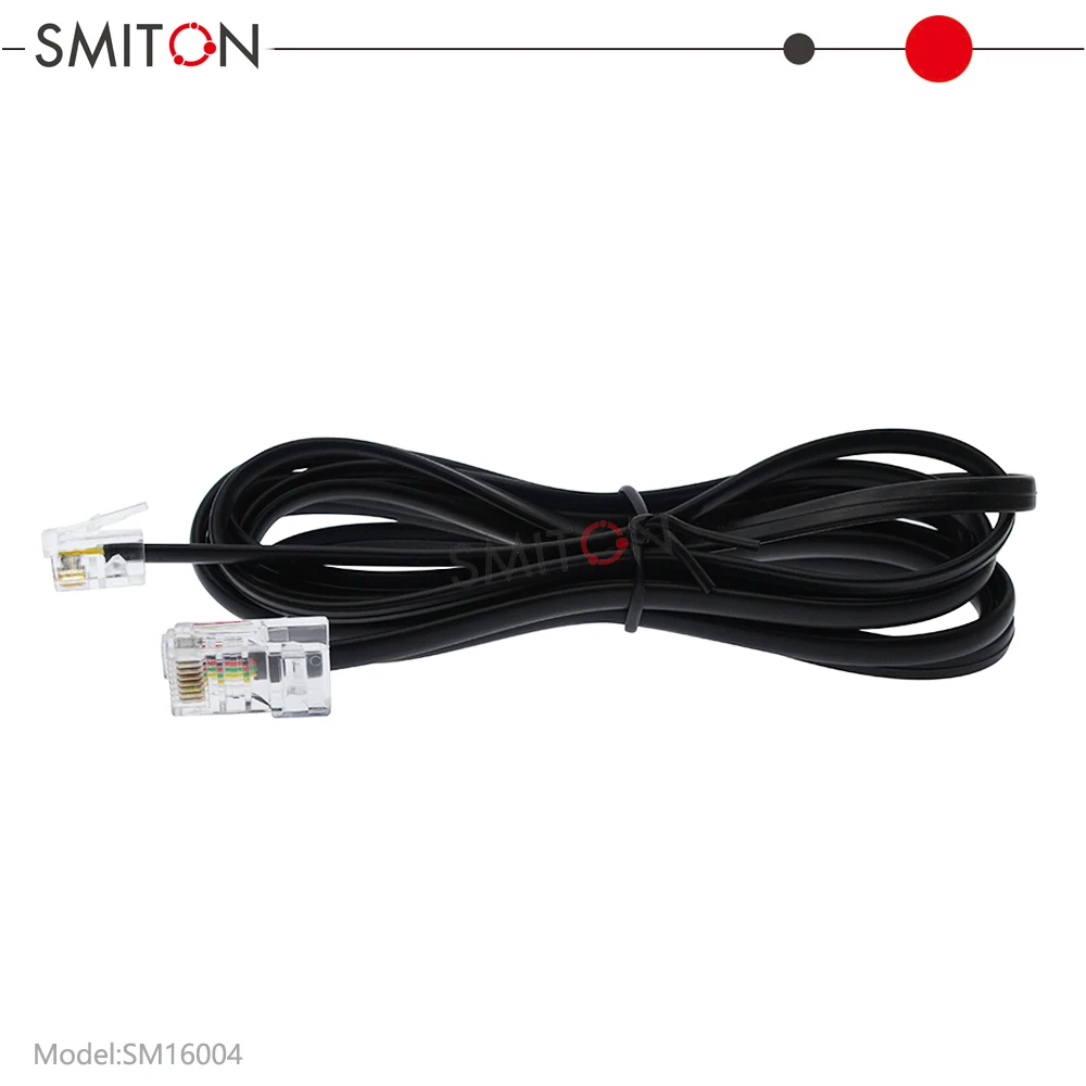 4P4C - 8P4C Modular Telephone Extension Cord
