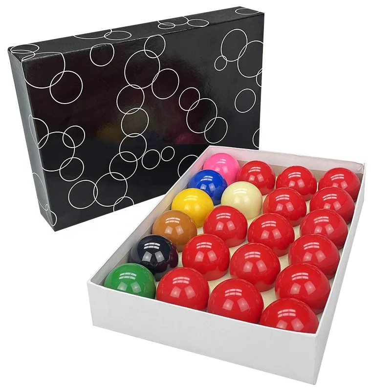 Hongjie Billiards Factory Hot sale 52.4mm snooker billiard ball set  billiard snooker table accessories