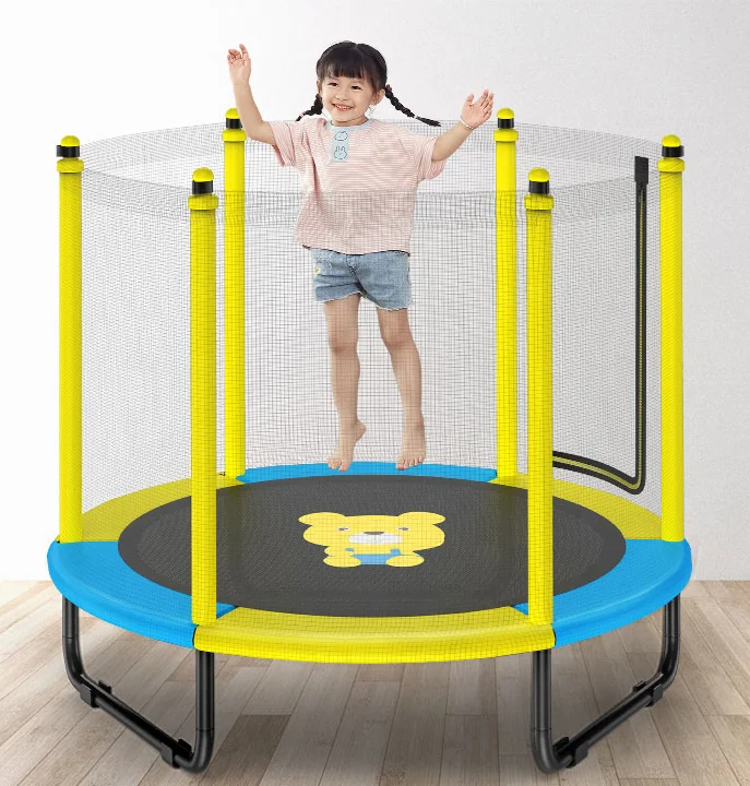 Trampoline with protective net  for Kids