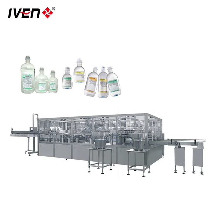 IV Plastic Bottle Filling Machine Plant Turnkey Project