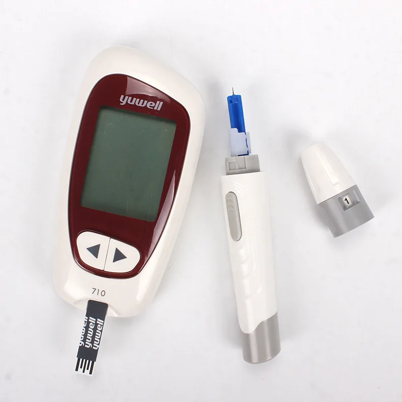 Electric Yuwell glucometer blood glucose meterblood glucose test strips  blood sugar monitor for home using