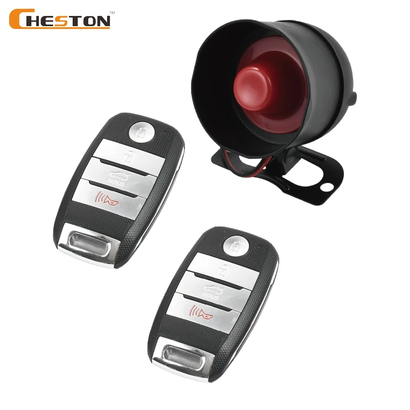 Hot Sale Auto Car Alarm System With Wireless Remote Control
