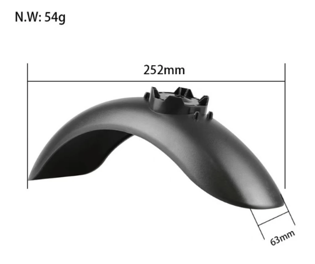 Ninebot Electric Scooter Accessories Front Fenders Ninebot F30/F40 Front Fenders Plastic Front Fenders