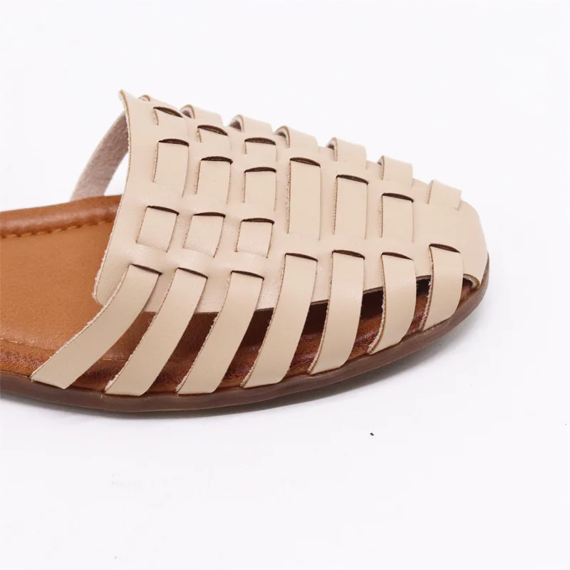 Hot selling good quality cheap price summer flat sandals comfortable flat shoes