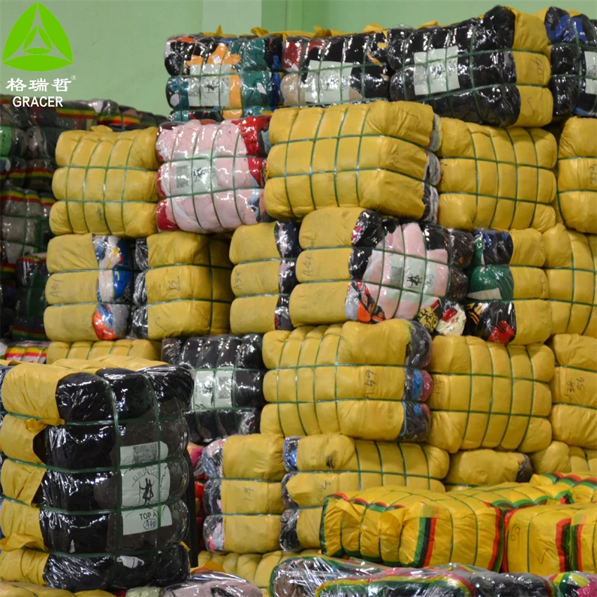 Stock Brand Used Apparel Bales Mix Style  Used Clothes Dealers Bundle Second Hand Export Clothing