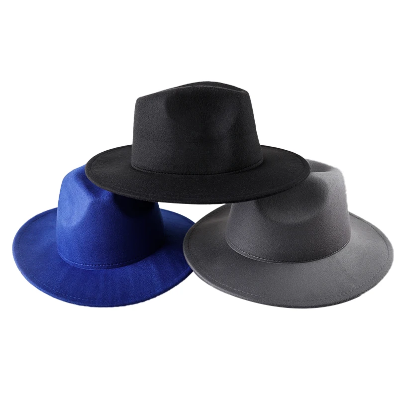 Высококачественные элегантные Оптовые кашемировые ковбойские шляпы Sombrero Vaquero для