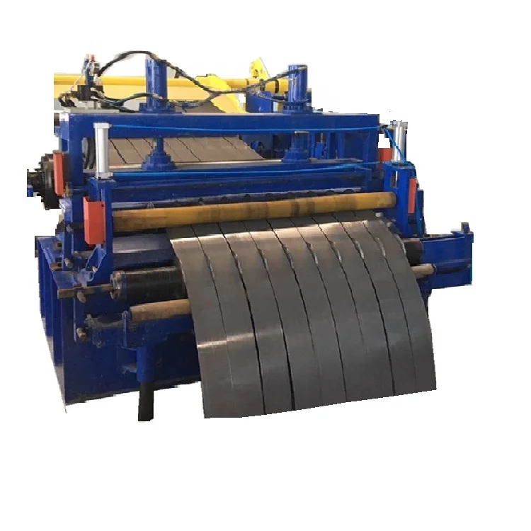 Carbon steel coil slitter and uncoiler machine