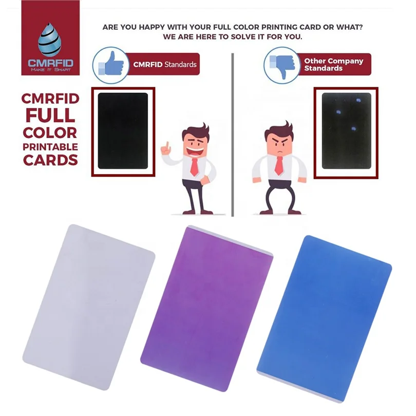 Factory Access Control T5577 EM4305 Contactless 125Khz RFID ID Plastic Card