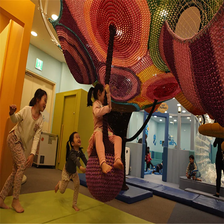 Оборудование для скалолазания и парка, оборудование для крытых игровых площадок, сетки для вязания