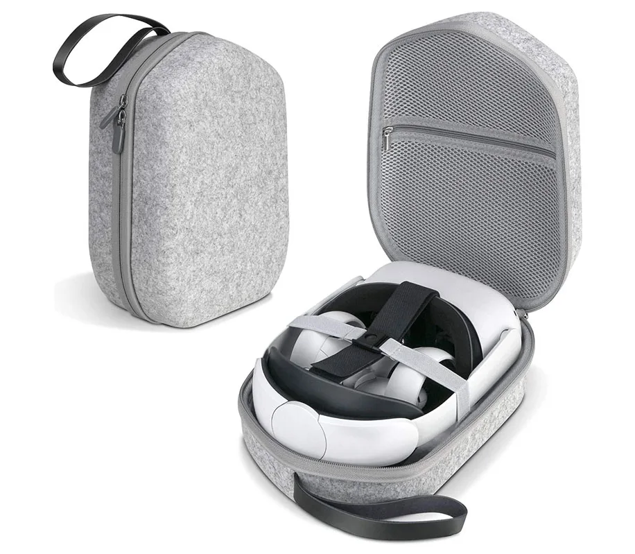 Fumao Hard Carrying Case for Oculus Quest 2/Elite Version VR Gaming Headset and Touch Controllers Accessories, Home Storage