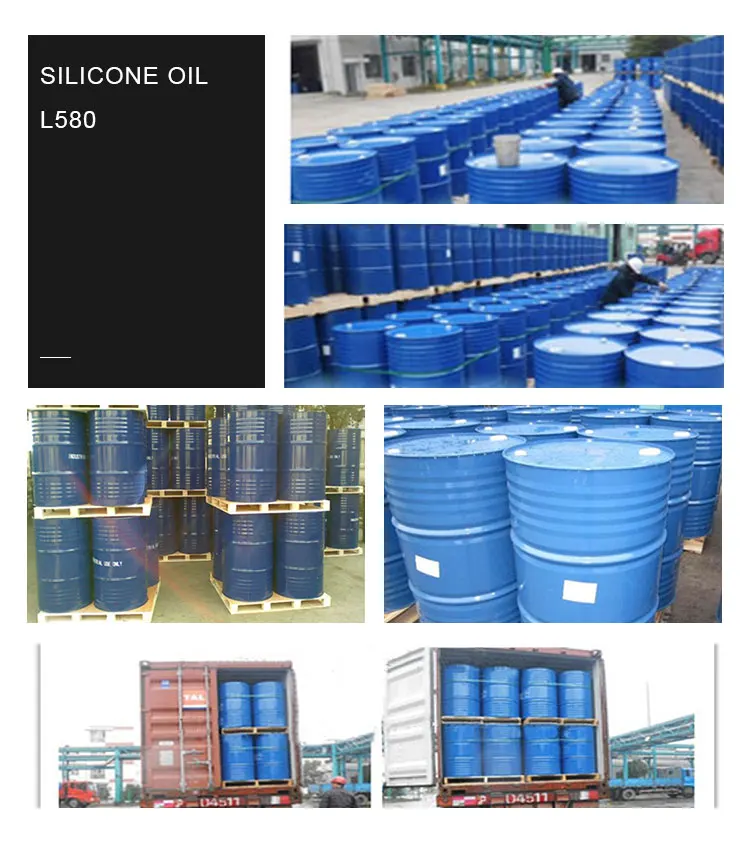high purity raw chemical material silicone oil l580 for pu foam