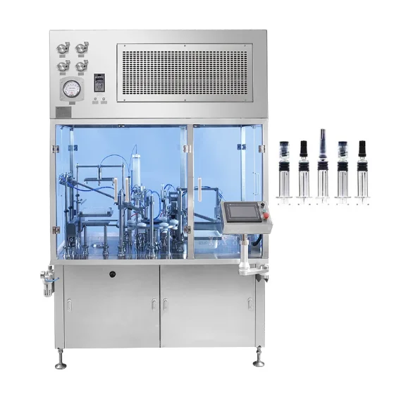 Glass Tube Pre-Filled Needle Filling Production Line Hyaluronic Acid Beauty Hydrafacial Needle Pre-Filling Machine