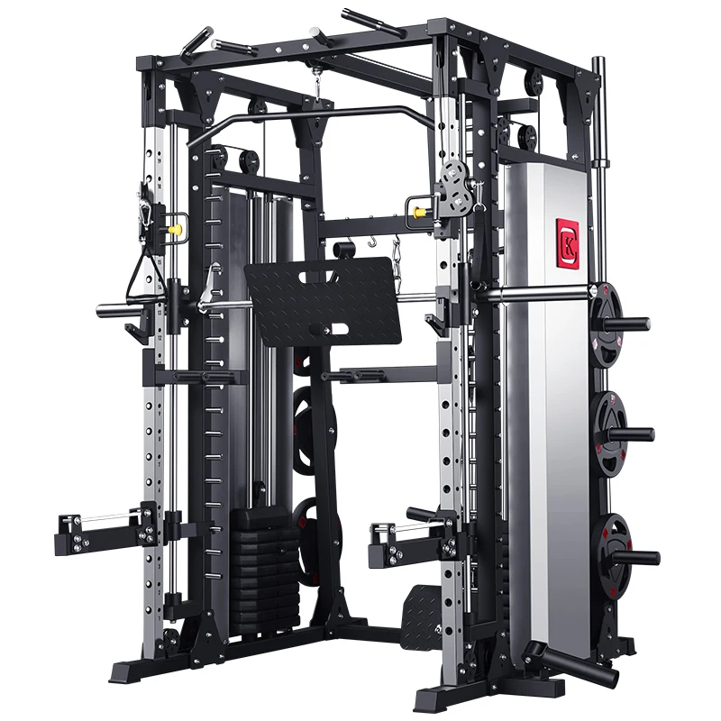 New Design Sale Gym Equipment Wholesale Multi Function Home Use Smith Machine With Weight Stack Gym