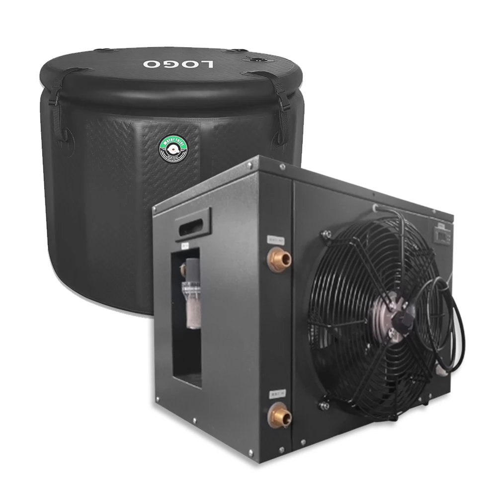 Ice Bath Water Chiller 1 hp Glycol Chiller Ice Bath Cold Plunge With Water Chiller