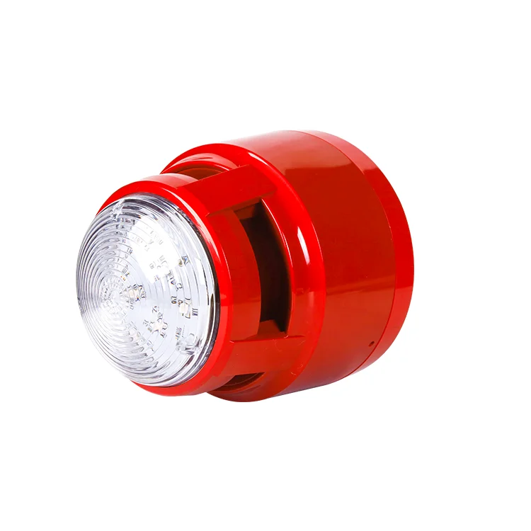 EN 54 Standard LPCB CE Approval Two-wire Loop Powered Addressable Sounder Beacon for Fire Alarm System