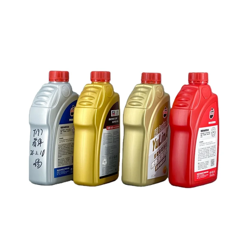 Empty Custom 1L 32 OZ HDPE Empty Motor Oil Bottle for Engine Oil