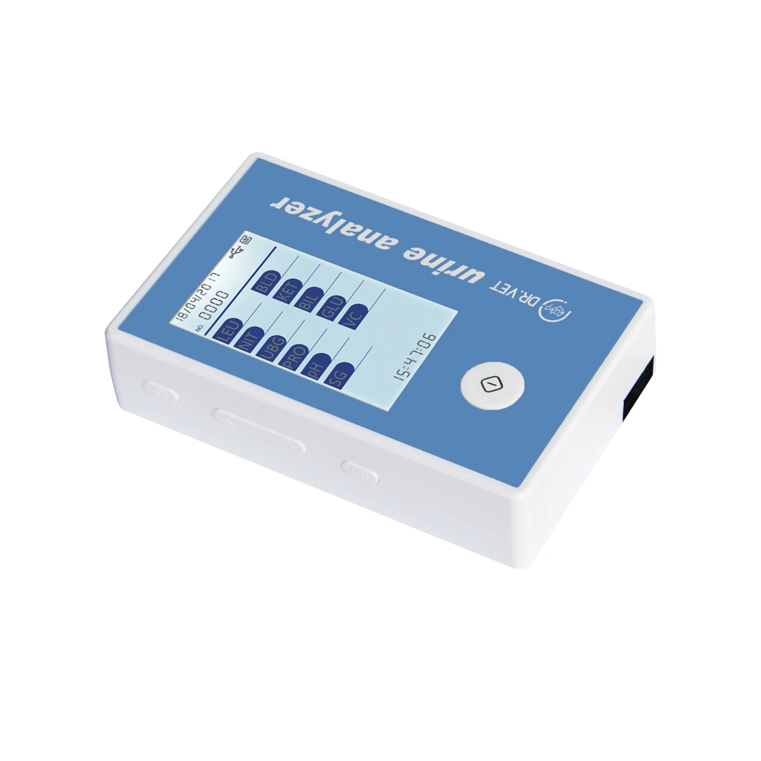 
11 parameters ultra-portable design urine analyzer for vet use 