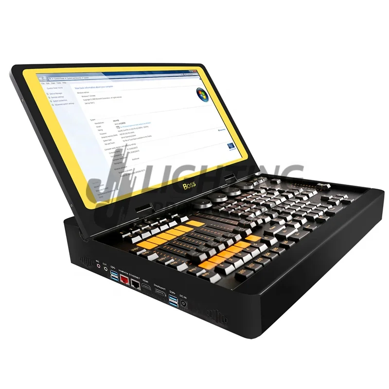 High Quality Dmx Console Stage Light MA Laptop Controller led lighting Command Fader Wing On PC