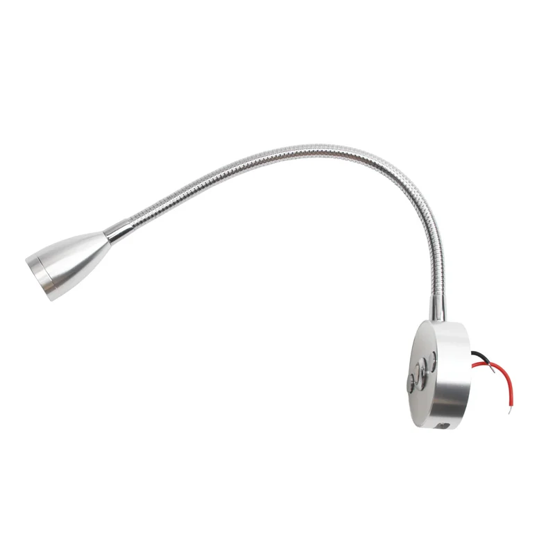 RV Boat  Led Neck Reading Light  With USB Charger Caravan Reading Light For Yacht Caravan