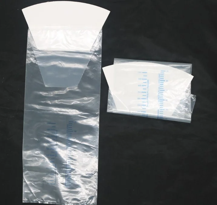 Disposable Airplane  car  boat vomit bag 1000ml with paper collar