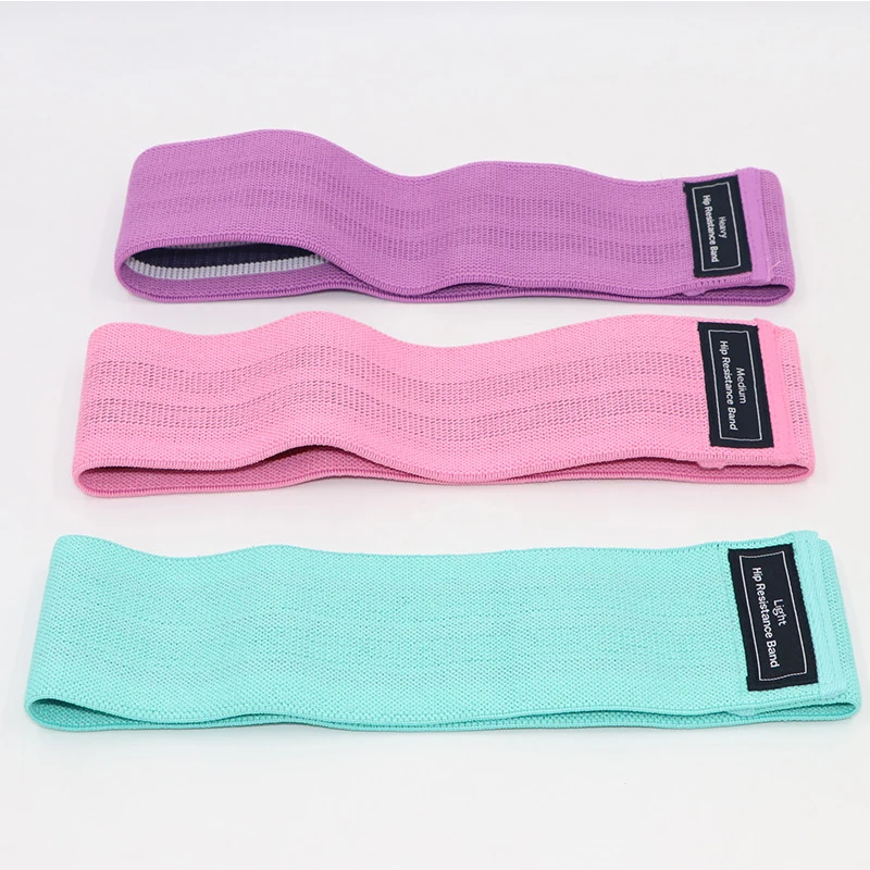 soft durable elastic Yoga bands stretching, new material bands for pull-up resistance exercise