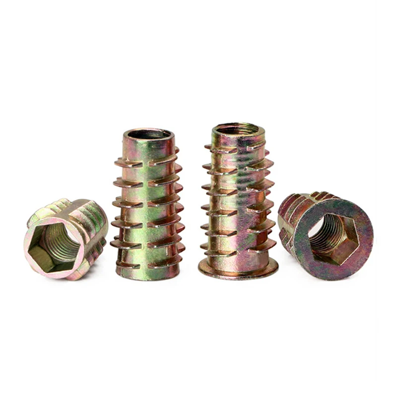 Funiture Regular Screw Hex Drive Head Nuts Connector Zinc Plated Hex Socket Nuts