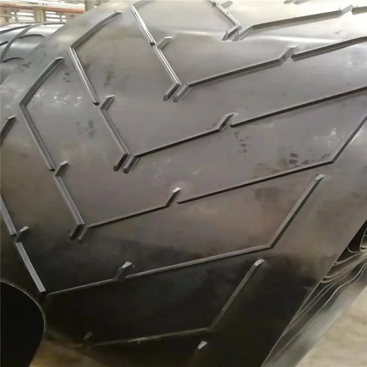 NN175 rubber nylon conveyor belt for transporting stones in port