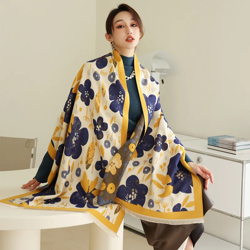 China Cheap Cashmere Scarves  Famous Women Designer Winter wholesale scarves and shawls