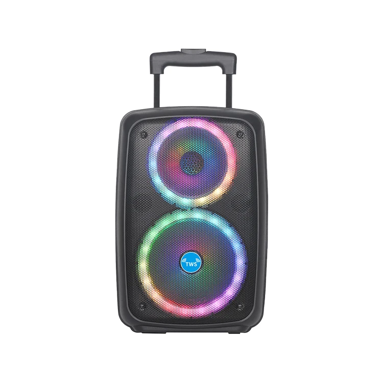 Chinese Manufacturer Cheap Price Stage Professional  Wireless Speaker Portable Trolley Speaker Audio System Sound
