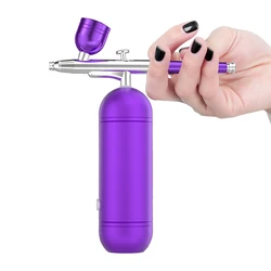 Trending Products 2022 New Arrivals Nano Spray Gun Beauty Makeup Airbrush Nail Art Instrument Compressor