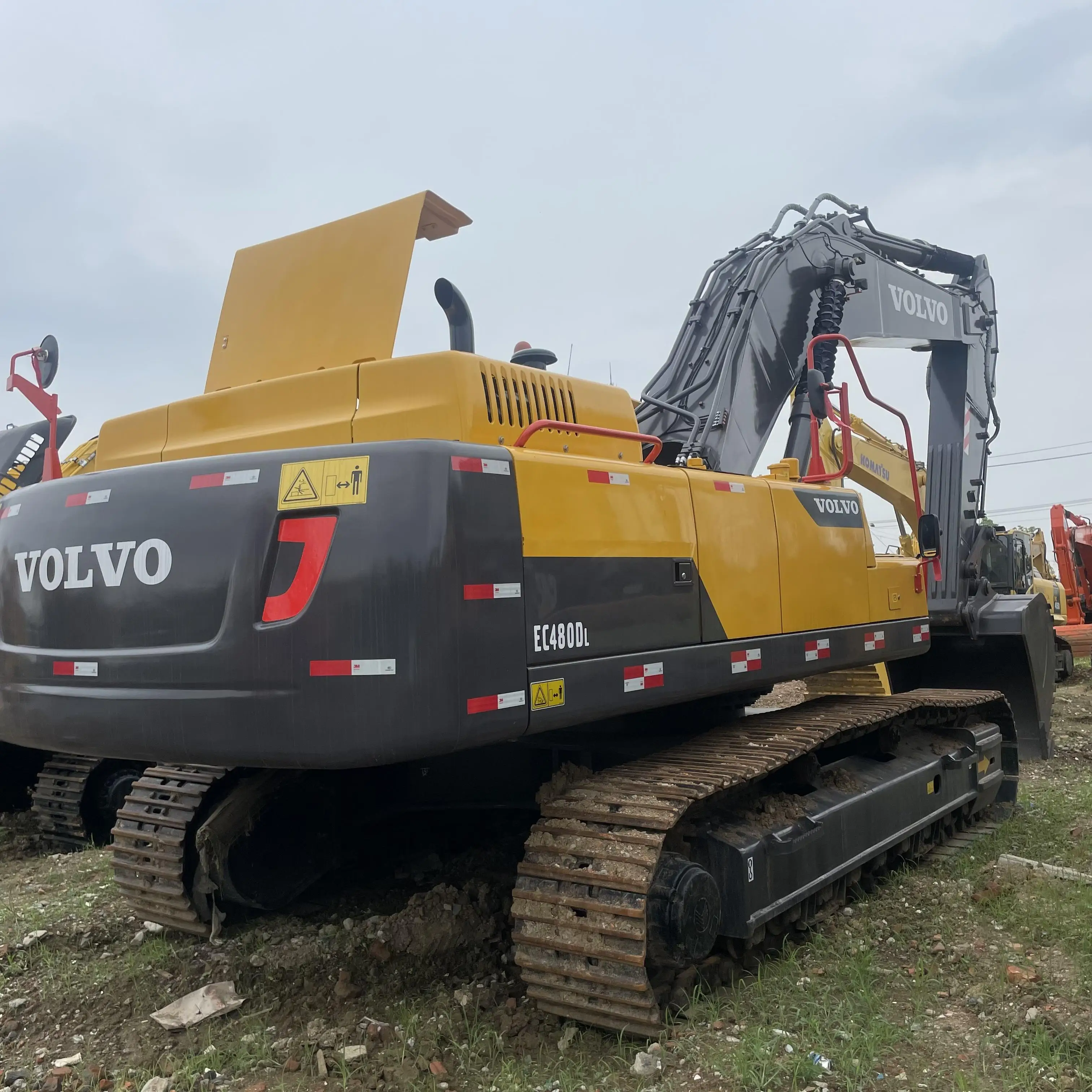 90% новый Подержанный VOLVO EC480DL 48 тонн в хорошем состоянии и высокое качество мощная мощность низкая цена четыре национальных стандарта