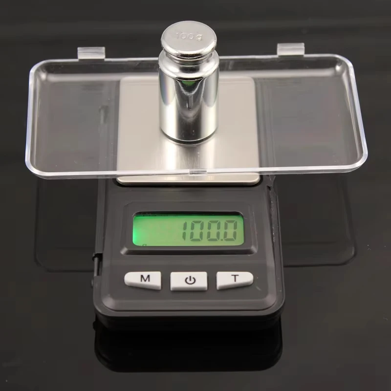 500pcs/0.01,200pcs/0.01G Portable Digital Milligram Scale High Precise LCD Jewelry Gold Diamond Pocket Jewelry Scale
